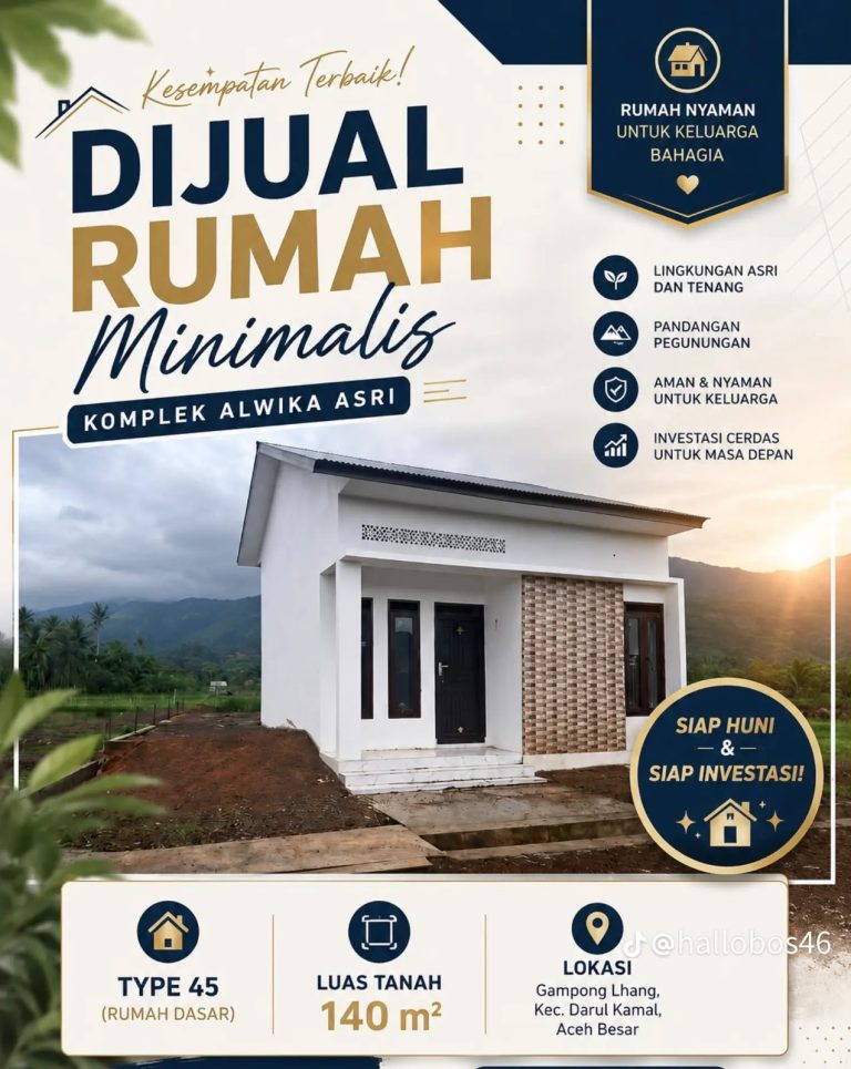 Rumah Komplek Alwika Asri