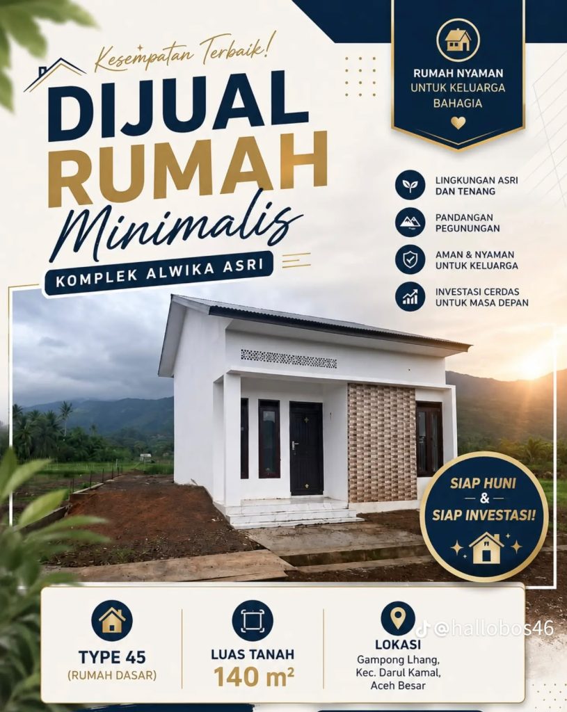 Rumah Komplek Alwika Asri